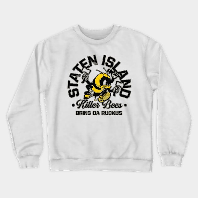 islan art drawing// wutang clan Crewneck Sweatshirt by Yakinlah Artisan Designs